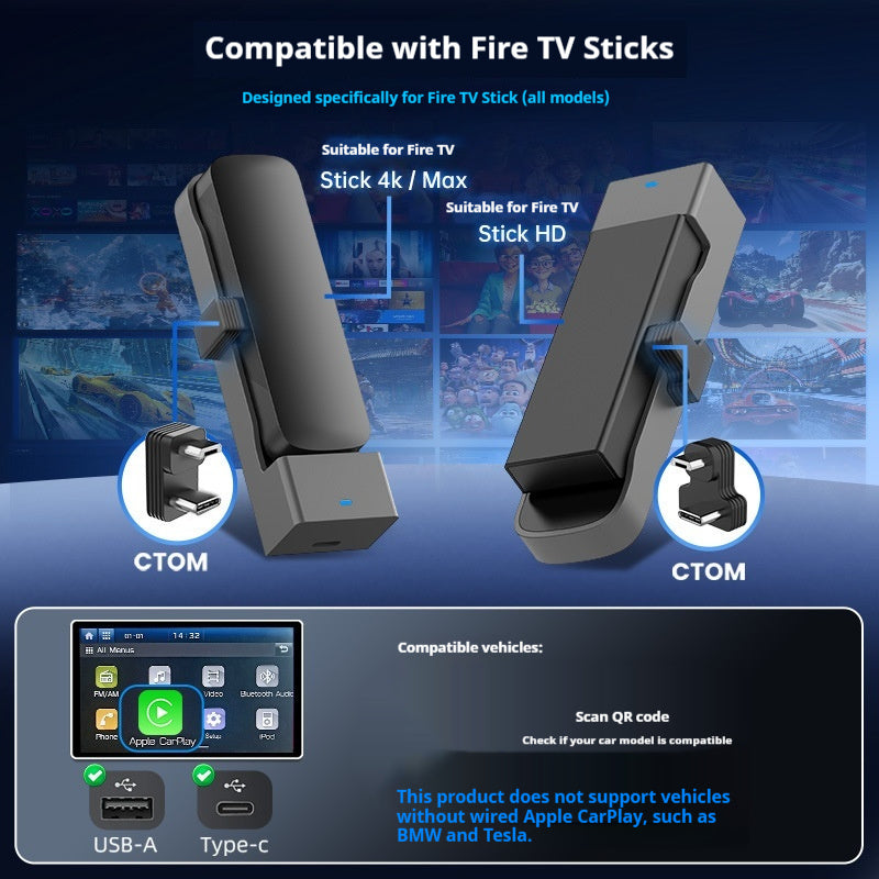 HDMI Adapter Compatible With Amazon Fire TV Stick
