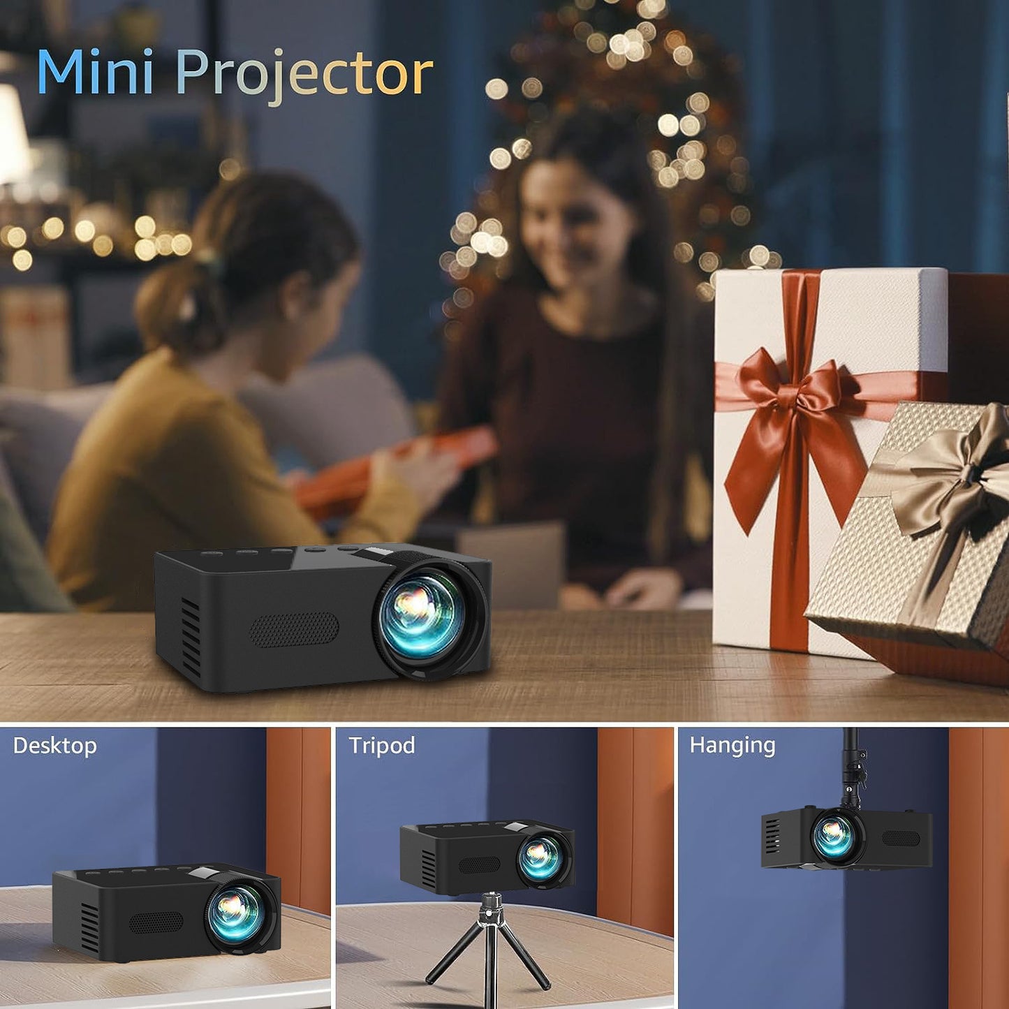 New YT100 Portable Mini Home Projector
