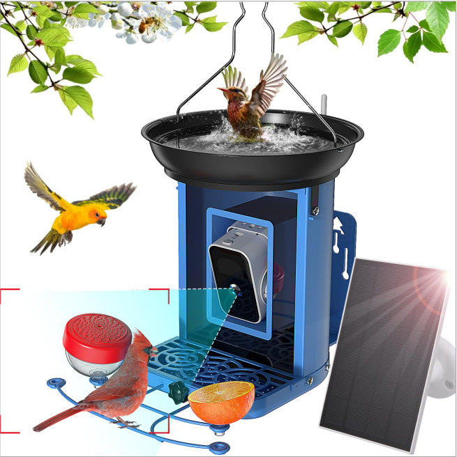 AI-powered Solar-powered Smart Bird Feeder