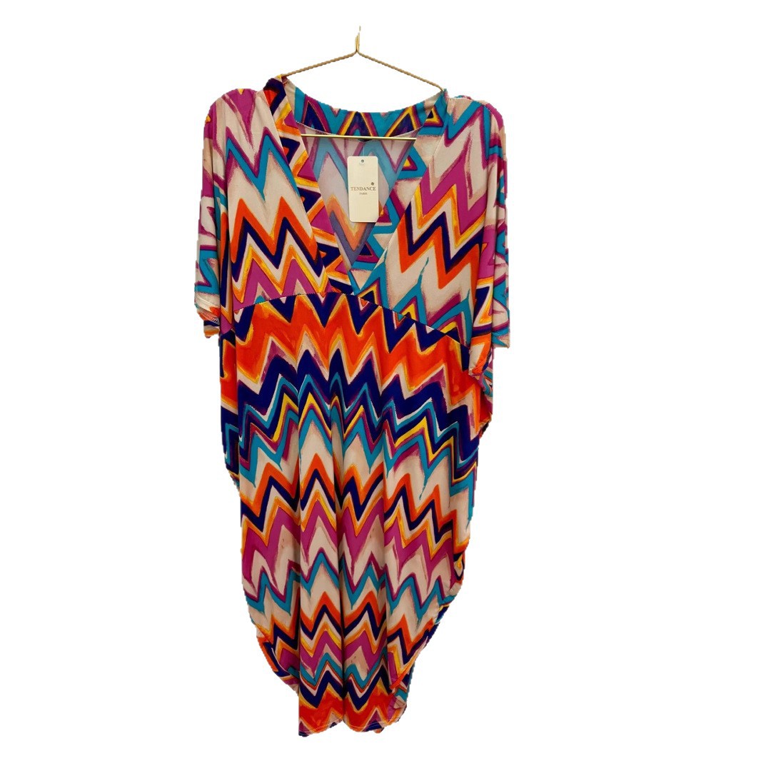 Loose Breathable And Skin-friendly Striped Dress