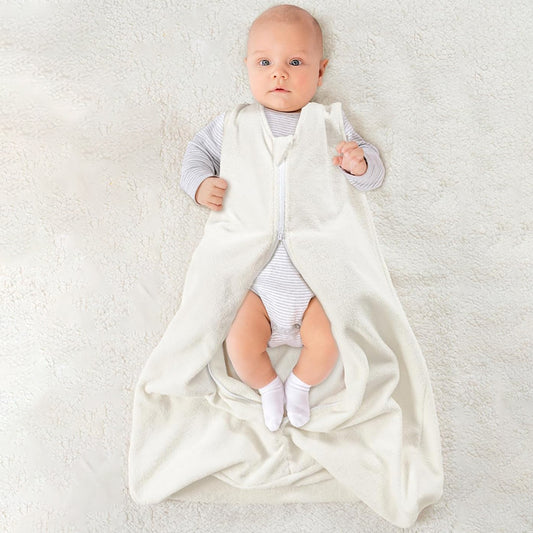 Fleece Autumn Newborn Baby Anti-Kick Warm Sleeping Bag