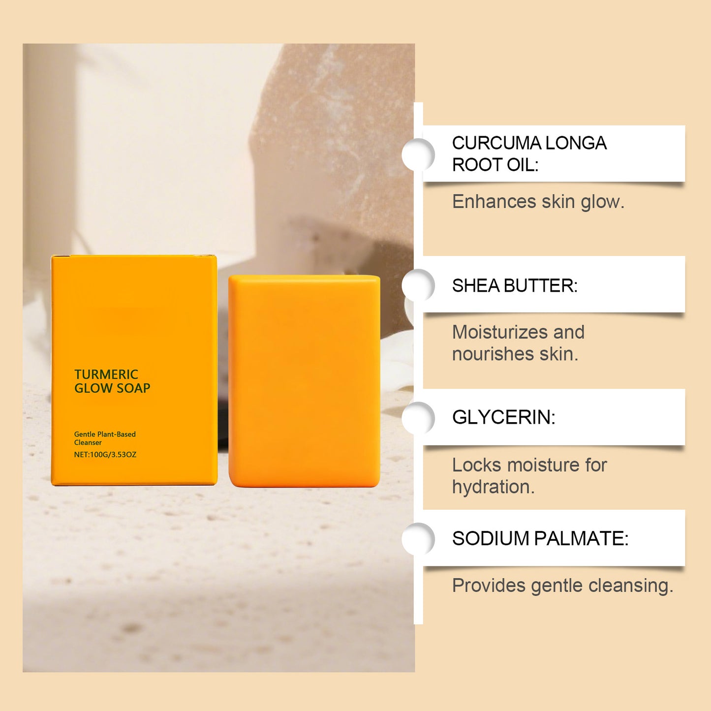 Skin-cleansing And Moisturizing Soap