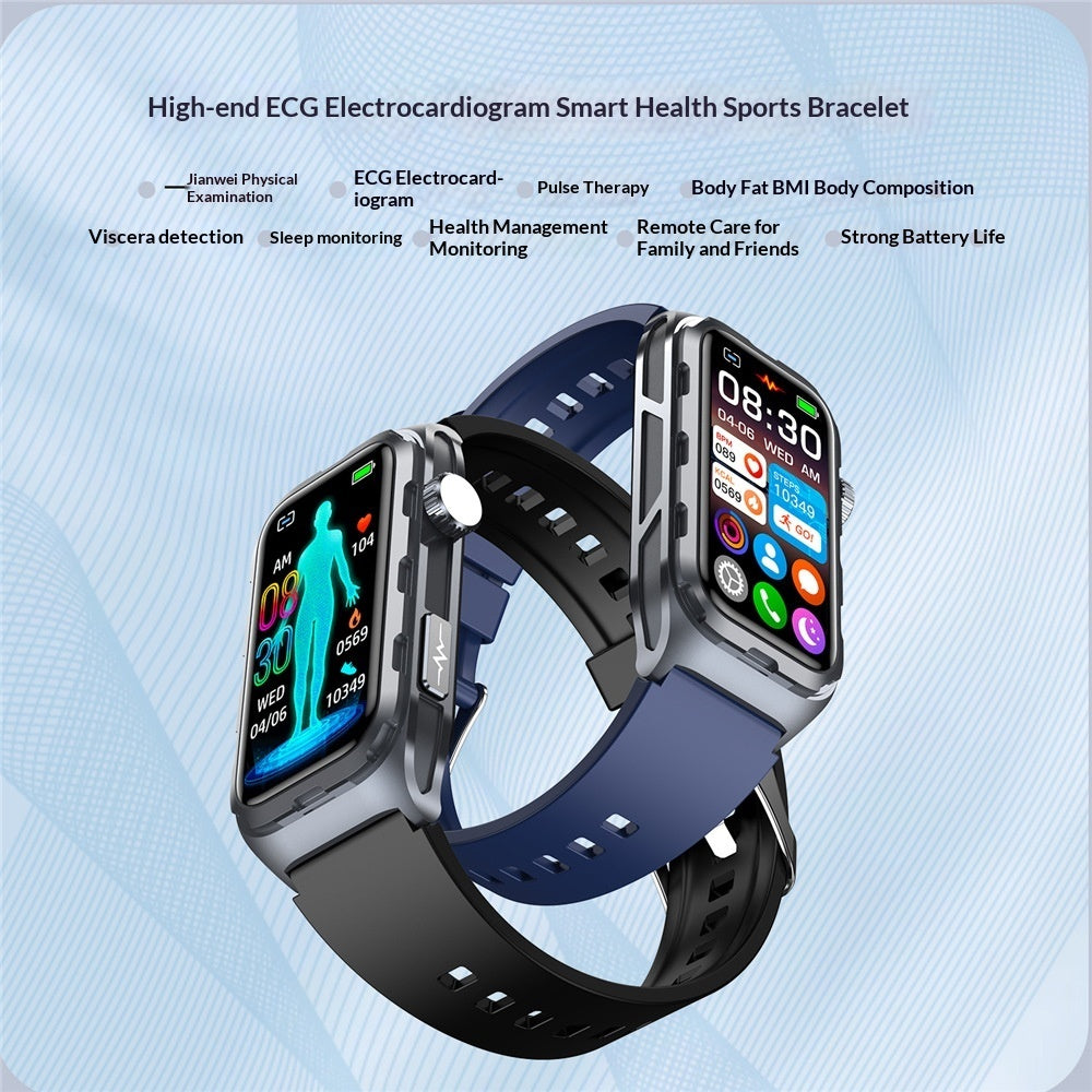 Smart Heart Rate Blood Pressure Sleep Exercise Bracelet