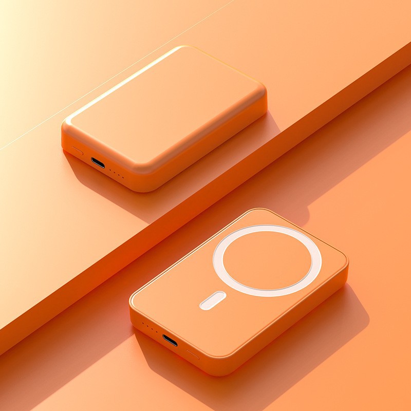 Magnetic Wireless Fast Charging Convenient Mini Clip Magnetic Power Bank