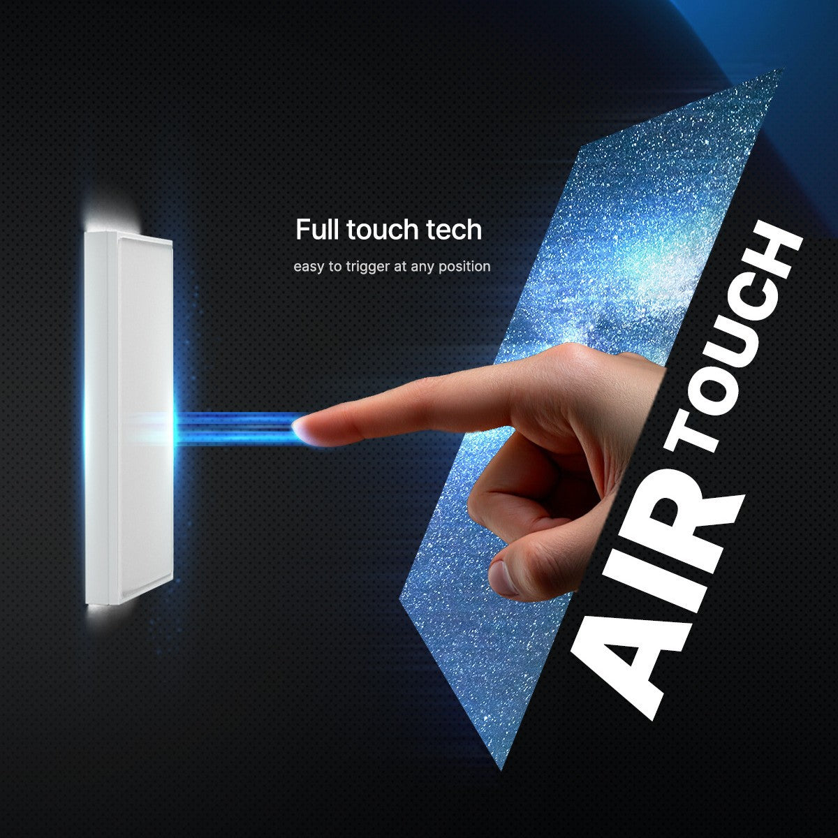 Smart Home App Controls Touch-sensitive Glass