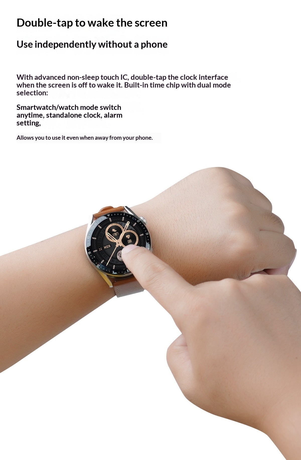 Intelligent Multifunctional Blood Pressure Waterproof Watch