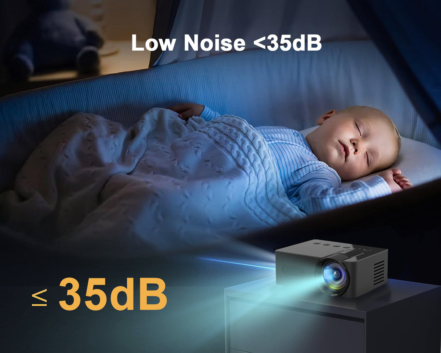 New YT100 Portable Mini Home Projector